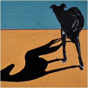 Dog with Shadow Don hershman