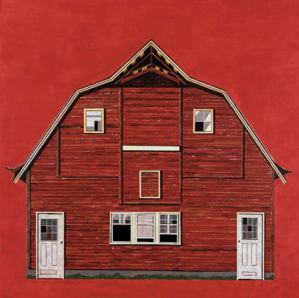 I AM A BARN Series Paintings