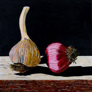 acrylic; painting; art; artwork; drawing; still life; Acrylic and pencil on wood panel