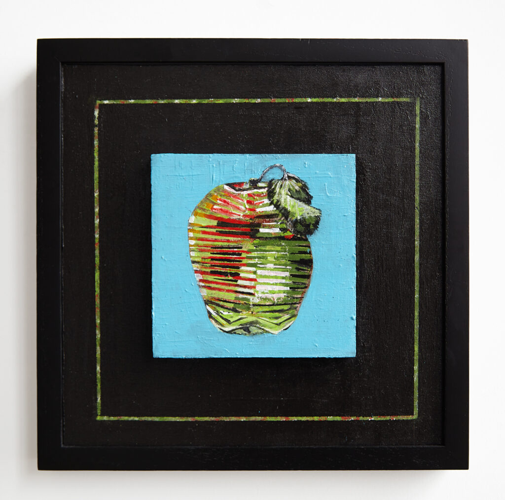 Abstract geometric artwork from Don Hershman’s Still Still 12, featuring precise linework and tonal depth that convey balance and quiet intensity.