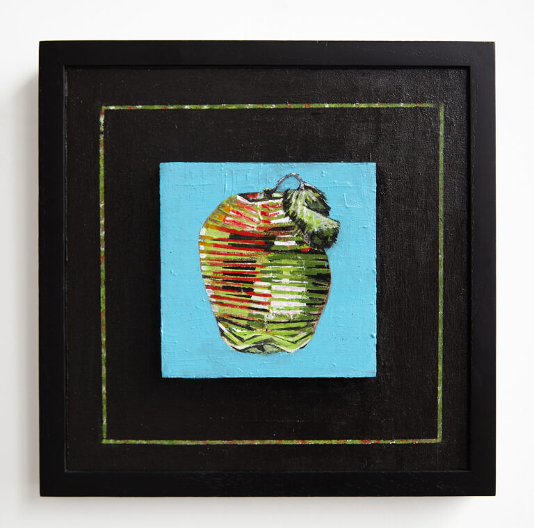 Abstract geometric artwork from Don Hershman’s Still Still 12, featuring precise linework and tonal depth that convey balance and quiet intensity.